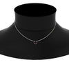 Load image into Gallery viewer, 0.50-ct.-circle-pink-sapphire-anniversary-pendant-in-FDPD11271GSADRPI-0.50CT -NL-WG