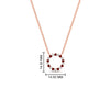 Load image into Gallery viewer, 0.50-ct.-circle-ruby-anniversary-pendant-in-FDPD11271GRUDR-0.50CT -NL-RG