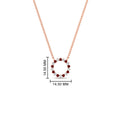 Thumbnail 27 - 0.50-ct.-circle-ruby-anniversary-pendant-in-FDPD11271GRUDR-0.50CT -NL-RG