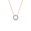 Load image into Gallery viewer, 0.50-ct.-circle-ruby-anniversary-pendant-in-FDPD11271GRUDR-0.50CT -NL-RG