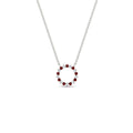 Thumbnail 55 - 0.50-ct.-circle-ruby-anniversary-pendant-in-FDPD11271GRUDR-0.50CT -NL-WG