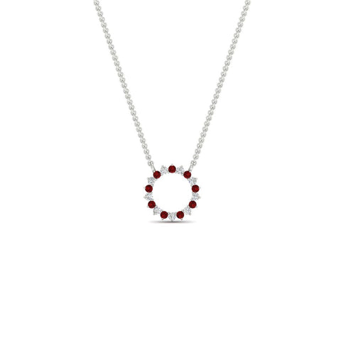 0.50-ct.-circle-ruby-anniversary-pendant-in-FDPD11271GRUDR-0.50CT -NL-WG