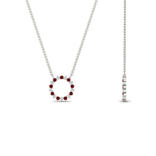 0.50-ct.-circle-ruby-anniversary-pendant-in-FDPD11271GRUDR-0.50CT -NL-WG