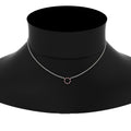 Thumbnail 58 - 0.50-ct.-circle-ruby-anniversary-pendant-in-FDPD11271GRUDR-0.50CT -NL-WG