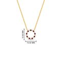 Thumbnail 86 - 0.50-ct.-circle-ruby-anniversary-pendant-in-FDPD11271GRUDR-0.50CT -NL-YG