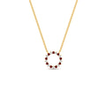 Thumbnail 85 - 0.50-ct.-circle-ruby-anniversary-pendant-in-FDPD11271GRUDR-0.50CT -NL-YG