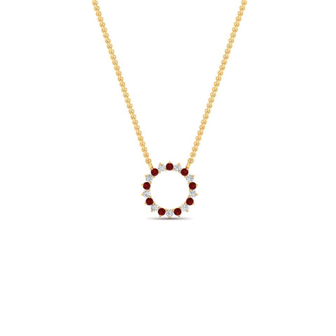 0.50-ct.-circle-ruby-anniversary-pendant-in-FDPD11271GRUDR-0.50CT -NL-YG