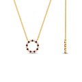 Thumbnail 87 - 0.50-ct.-circle-ruby-anniversary-pendant-in-FDPD11271GRUDR-0.50CT -NL-YG