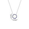 Load image into Gallery viewer, 0.50-ct.-circle-sapphire-anniversary-pendant-in-FDPD11271GSABL-0.50CT -NL-WG