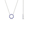 Load image into Gallery viewer, 0.50-ct.-circle-sapphire-anniversary-pendant-in-FDPD11271GSABL-0.50CT -NL-WG