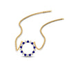 Load image into Gallery viewer, 0.50-ct.-circle-sapphire-anniversary-pendant-in-FDPD11271GSABL-0.50CT -NL-YG
