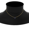 Load image into Gallery viewer, 0.50-ct.-circle-sapphire-anniversary-pendant-in-FDPD11271GSABL-0.50CT -NL-YG