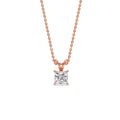 Thumbnail 3 - 0.50-ct.-diamond-elegant-princess-cut-solitaire-necklace-in-rose-gold-FDPD8469ANGLE1-PR-0.50-RG