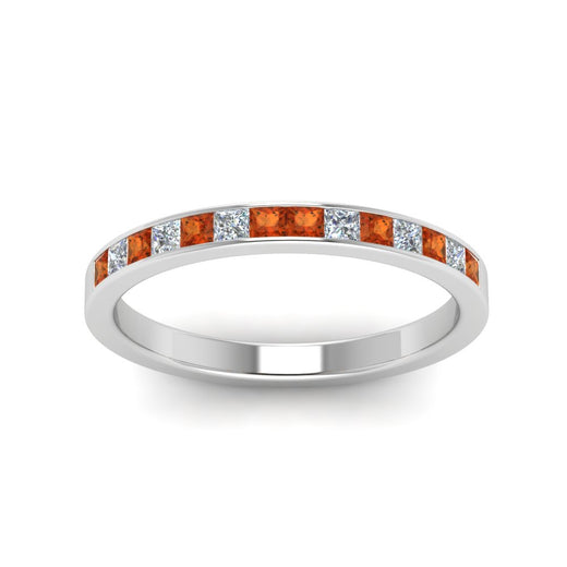 0.50-ct.-princess-cut-diamond-channel-wedding-ring-for-her-with-orange-sapphire-in-950-Platinum-FD8382-0.50CTBGSAORANGLE5-NL-WG