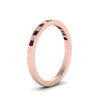Load image into Gallery viewer, 0.50-ct.-princess-cut-diamond-channel-wedding-ring-for-her-with-ruby-in-14K-rose-gold-FD8382-0.50CTBGRUDRANGLE2-NL-RG