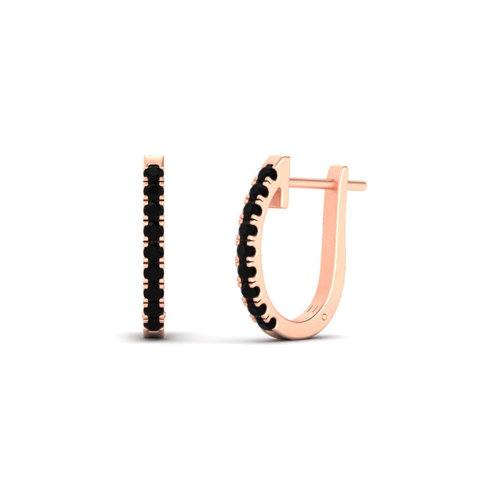 0.50-ctw-huggie-hoop-black-diamond-earrings-in-rose-gold-FDEAR11260GBLACKANGLE2-0.50-NL-RG