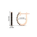 Thumbnail 93 - 0.50-ctw-huggie-hoop-black-diamond-earrings-in-rose-gold-FDEAR11260GBLACKANGLE2-0.50-NL-RG