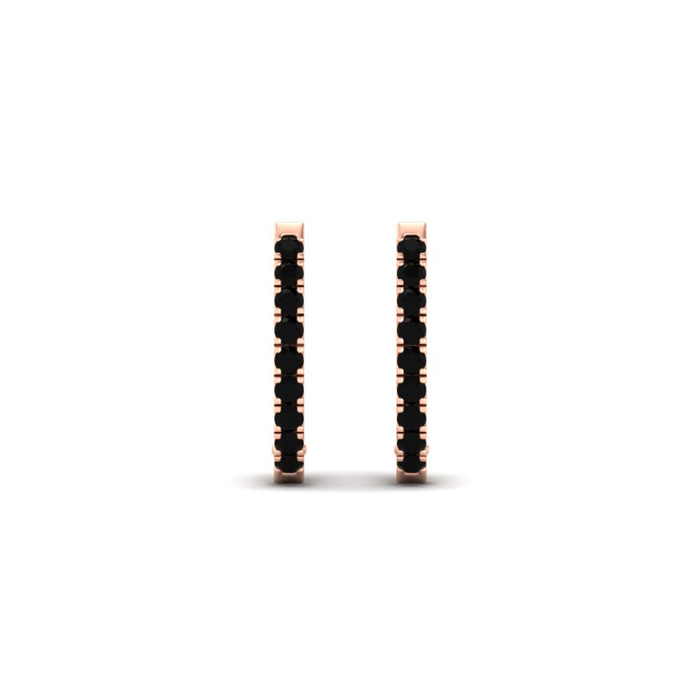0.50-ctw-huggie-hoop-black-diamond-earrings-in-rose-gold-FDEAR11260GBLACKANGLE2-0.50-NL-RG