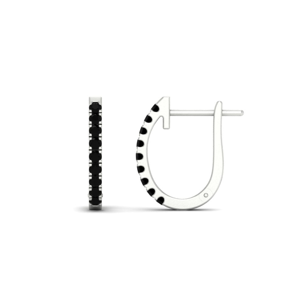 0.50-ctw-huggie-hoop-black-diamond-earrings-in-white-gold-FDEAR11260GBLACKANGLE2-0.50-NL-WG