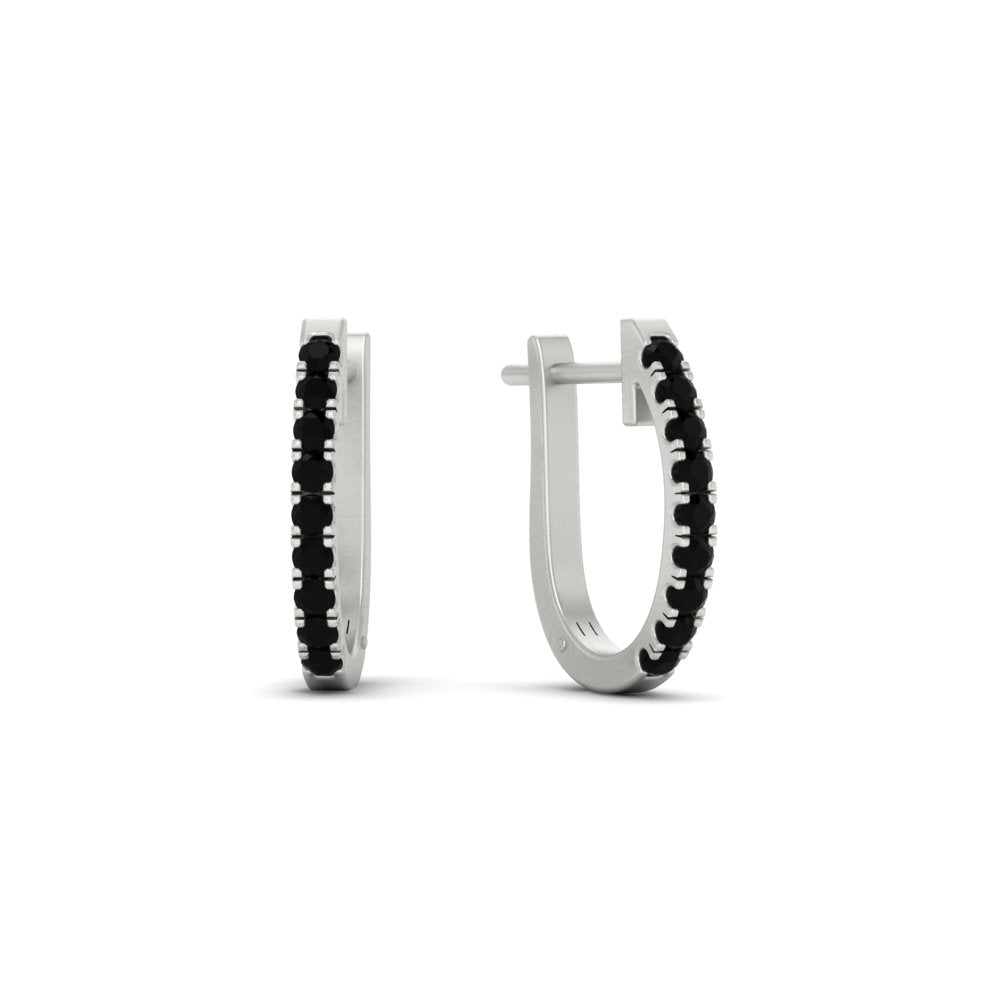 0.50-ctw-huggie-hoop-black-diamond-earrings-in-white-gold-FDEAR11260GBLACKANGLE2-0.50-NL-WG