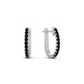Thumbnail 97 - 0.50-ctw-huggie-hoop-black-diamond-earrings-in-white-gold-FDEAR11260GBLACKANGLE2-0.50-NL-WG