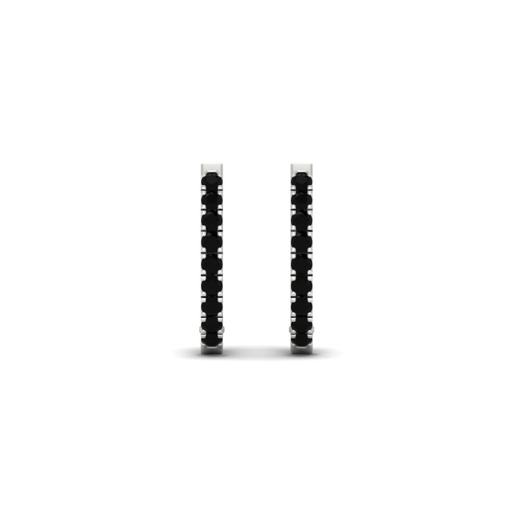 0.50-ctw-huggie-hoop-black-diamond-earrings-in-white-gold-FDEAR11260GBLACKANGLE2-0.50-NL-WG