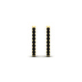 Thumbnail 107 - 0.50-ctw-huggie-hoop-black-diamond-earrings-in-yellow-gold-FDEAR11260GBLACKANGLE2-0.50-NL-YG