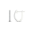 Load image into Gallery viewer, 0.50-ctw-huggie-hoop-diamond-earrings-in-white-gold-FDEAR11260ANGLE2-0.50-NL-WG