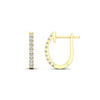 Load image into Gallery viewer, 0.50-ctw-huggie-hoop-diamond-earrings-in-yellow-gold-FDEAR11260ANGLE2-0.50-NL-YG