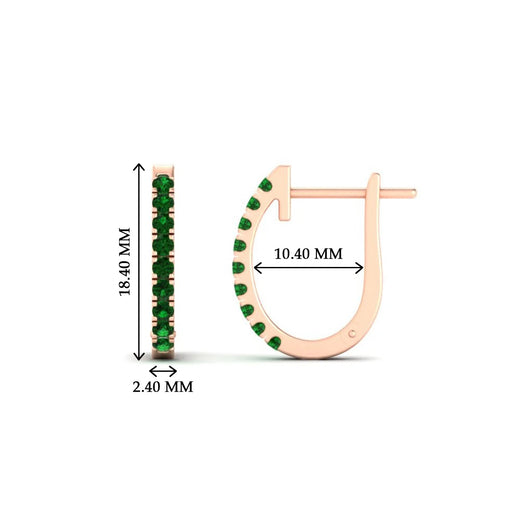0.50-ctw-huggie-hoop-emerald-earrings-in-rose-gold-FDEAR11260GEMGRANGLE2-0.50-NL-RG