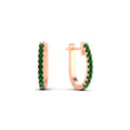 Thumbnail 55 - 0.50-ctw-huggie-hoop-emerald-earrings-in-rose-gold-FDEAR11260GEMGRANGLE2-0.50-NL-RG