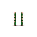 Thumbnail 59 - 0.50-ctw-huggie-hoop-emerald-earrings-in-rose-gold-FDEAR11260GEMGRANGLE2-0.50-NL-RG