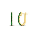 Thumbnail 70 - 0.50-ctw-huggie-hoop-emerald-earrings-in-yellow-gold-FDEAR11260GEMGRANGLE2-0.50-NL-YG