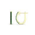 Thumbnail 68 - 0.50-ctw-huggie-hoop-emerald-earrings-in-yellow-gold-FDEAR11260GEMGRANGLE2-0.50-NL-YG