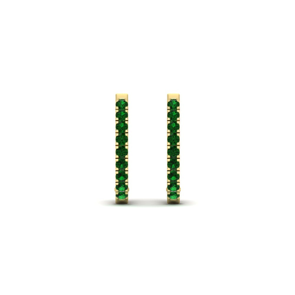 0.50-ctw-huggie-hoop-emerald-earrings-in-yellow-gold-FDEAR11260GEMGRANGLE2-0.50-NL-YG