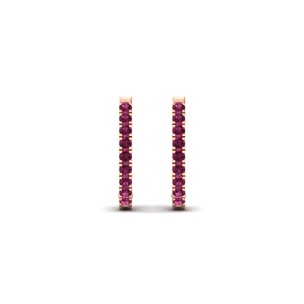 0.50-ctw-huggie-hoop-pink-sapphire-earrings-in-rose-gold-FDEAR11260GSADRPIANGLE2-0.50-NL-RG