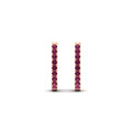 Thumbnail 41 - 0.50-ctw-huggie-hoop-pink-sapphire-earrings-in-rose-gold-FDEAR11260GSADRPIANGLE2-0.50-NL-RG