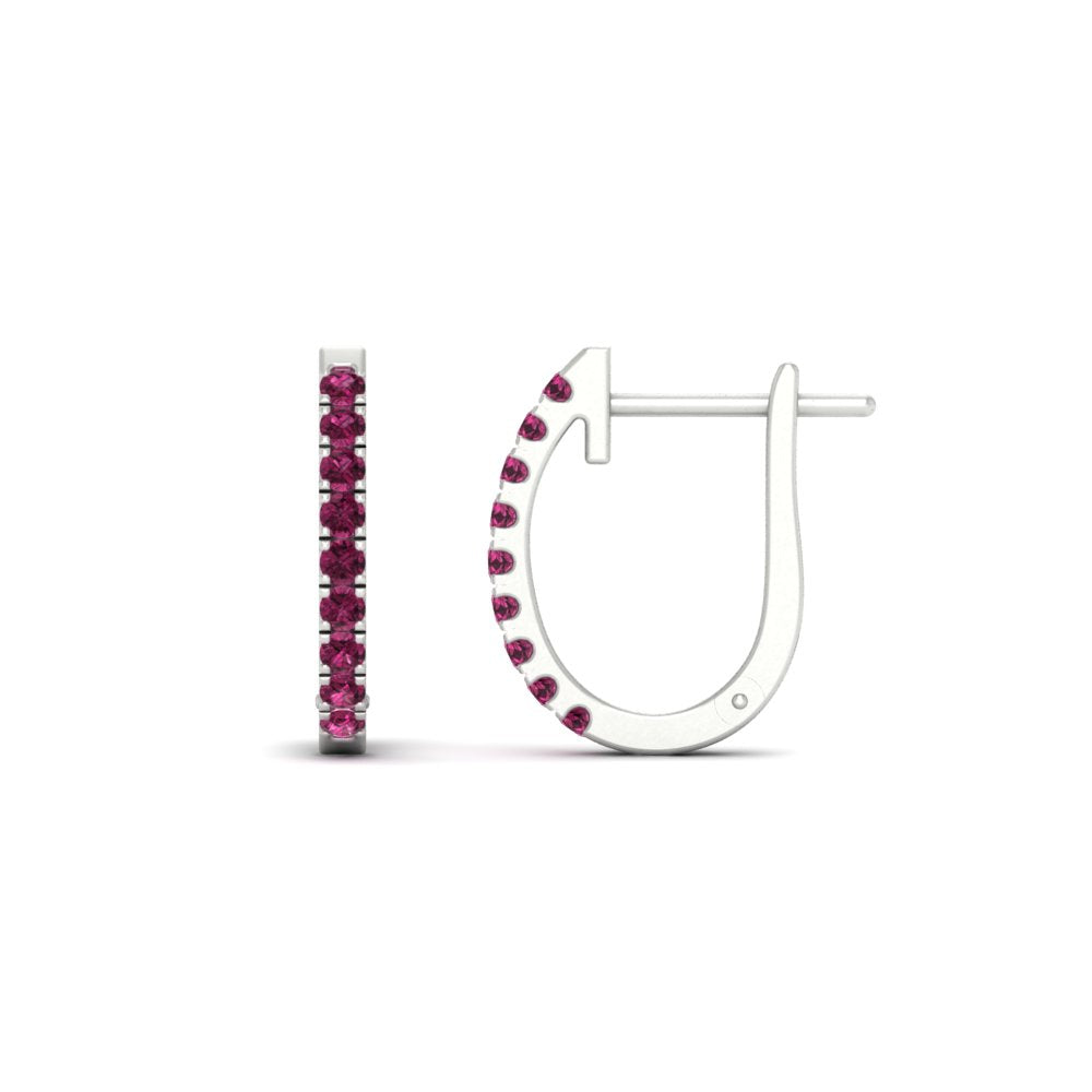 0.50-ctw-huggie-hoop-pink-sapphire-earrings-in-white-gold-FDEAR11260GSADRPIANGLE2-0.50-NL-WG