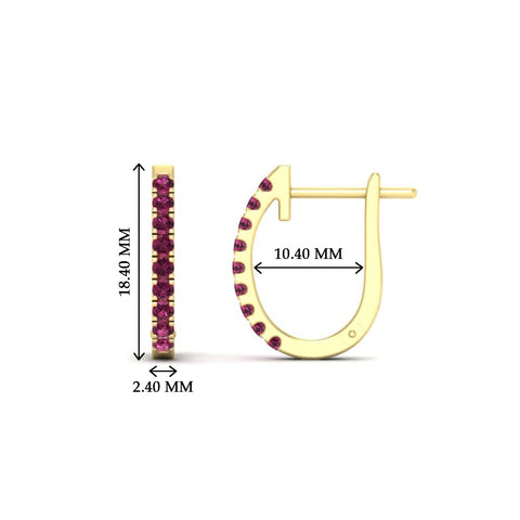 0.50-ctw-huggie-hoop-pink-sapphire-earrings-in-yellow-gold-FDEAR11260GSADRPIANGLE2-0.50-NL-YG