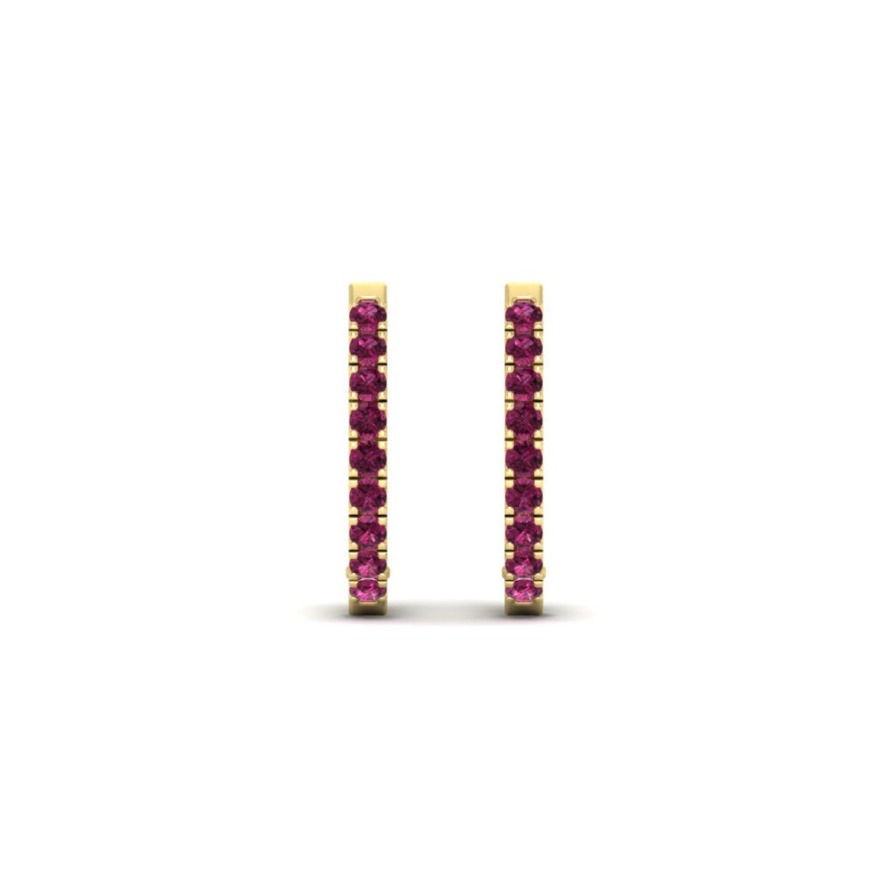 0.50-ctw-huggie-hoop-pink-sapphire-earrings-in-yellow-gold-FDEAR11260GSADRPIANGLE2-0.50-NL-YG