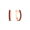 Load image into Gallery viewer, 0.50-ctw-huggie-hoop-ruby-earrings-in-rose-gold-FDEAR11260GRUDRANGLE2-0.50-NL-RG