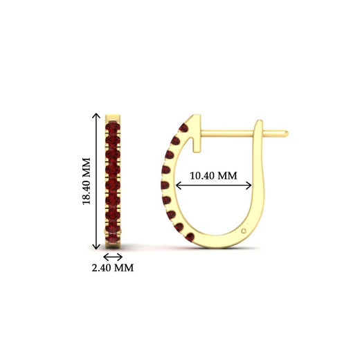0.50-ctw-huggie-hoop-ruby-earrings-in-yellow-gold-FDEAR11260GRUDRANGLE2-0.50-NL-YG