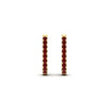 Load image into Gallery viewer, 0.50-ctw-huggie-hoop-ruby-earrings-in-yellow-gold-FDEAR11260GRUDRANGLE2-0.50-NL-YG