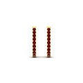 Thumbnail 89 - 0.50-ctw-huggie-hoop-ruby-earrings-in-yellow-gold-FDEAR11260GRUDRANGLE2-0.50-NL-YG