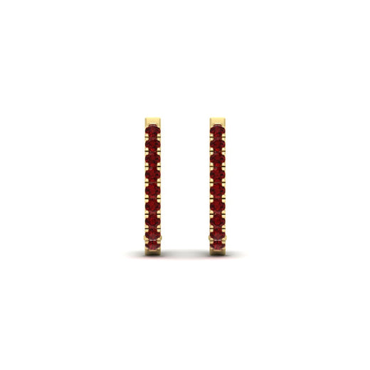 0.50-ctw-huggie-hoop-ruby-earrings-in-yellow-gold-FDEAR11260GRUDRANGLE2-0.50-NL-YG