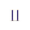 Load image into Gallery viewer, 0.50-ctw-huggie-hoop-sapphire-earrings-in-rose-gold-FDEAR11260GSABLANGLE2-0.50-NL-RG