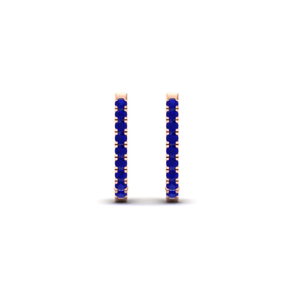 0.50-ctw-huggie-hoop-sapphire-earrings-in-rose-gold-FDEAR11260GSABLANGLE2-0.50-NL-RG