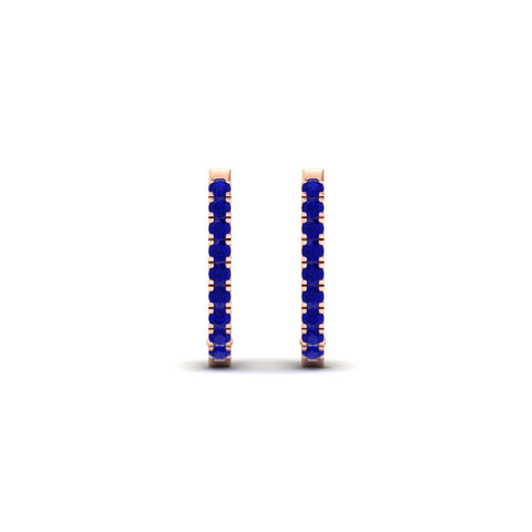 0.50-ctw-huggie-hoop-sapphire-earrings-in-rose-gold-FDEAR11260GSABLANGLE2-0.50-NL-RG