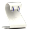 Load image into Gallery viewer, 0.50-ctw-huggie-hoop-sapphire-earrings-in-white-gold-FDEAR11260GSABLANGLE2-0.50-NL-WG
