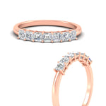 Load image into Gallery viewer, 0.70-carat-basket-prong-7-asscher-cut-anniversary-ring-in-rose-gold-fdwb8008asangle3-0.75ct-nl-rg.jpg?v=1774260284
